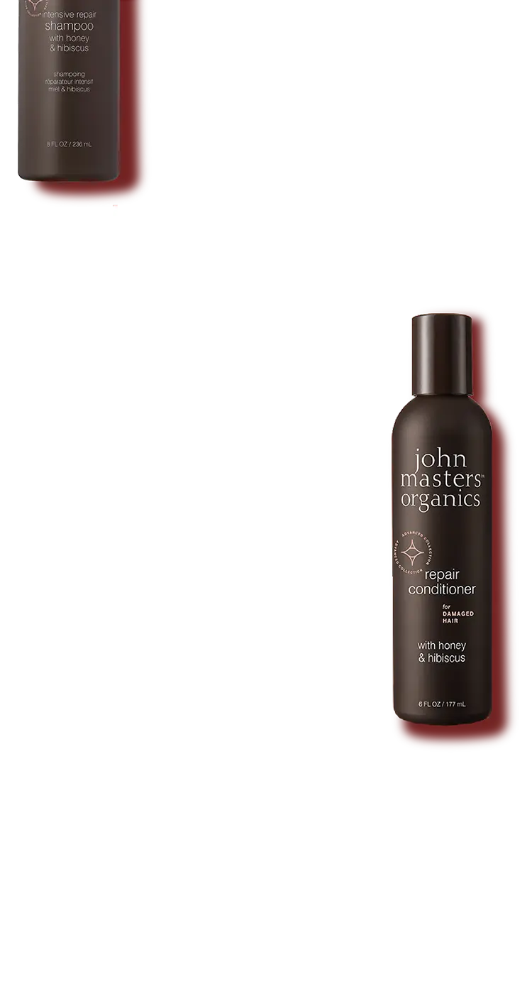 H&H repair shampoo for DAMAGED HAIR with honey & hibiscus